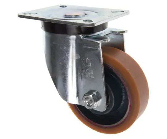 63-7664-31 LAG Swivel Swivel Castor, 300kg Load Capacity, 100mm Wheel Diameter 23603