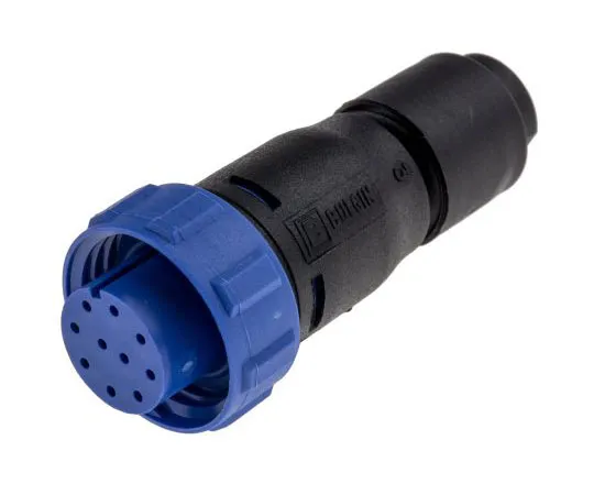 63-7570-37 Bulgin Buccaneer 400 Series Cable Mount Connector, 10 contacts Socket PX0410/10S/6065