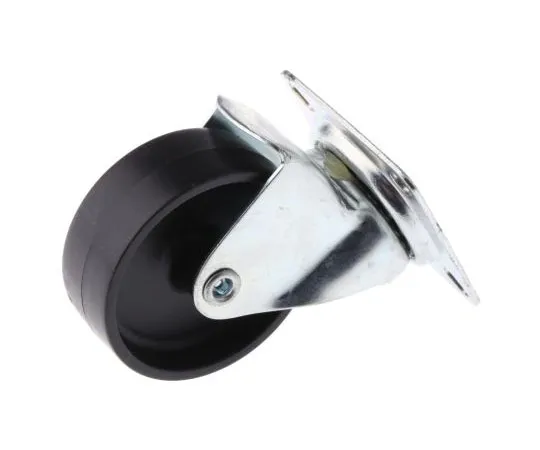 63-7566-40 Tente Swivel Swivel Castor, 25kg Load Capacity, 43mm Wheel Diameter 1010POO043P40