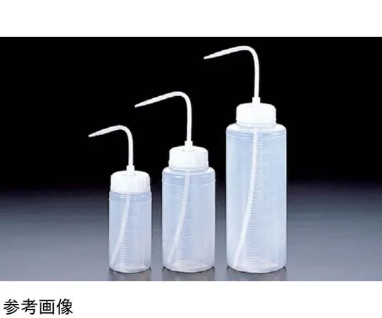 67-2424-99 Round Washing Bottle (Wide Mouth Type) 250 mL 2117