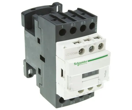 63-7554-71 Schneider Electric 4 Pole Contactor, 9 A, 110 V ac Coil, TeSys D, 2NO/2NC LC1D098F7