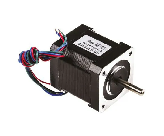 63-7616-21 RS PRO Hybrid, Permanent Magnet Stepper Motor 1.8°, 0.44Nm, 2.8 V, 1.68 A, 4 Wires 535-0489