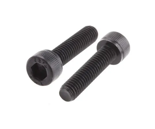 63-7564-52 RS Pro M6 x 25mm Hex Socket Cap Screw Black, Self-Colour Steel 468-0082