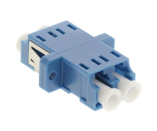 63-7617-91 RS PRO LC to LC Single Mode Duplex Fibre Optic Adapter, 0.1dB Insertion Loss 536-7617