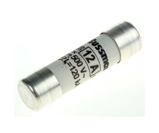 63-7717-36 Cooper Bussmann, 12A Ceramic Cartridge F***, 10 x 38mm C10G12