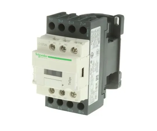 63-7554-63 Schneider Electric 4 Pole Contactor, 25 A, 110 V ac Coil, TeSys D, 4NO LC1DT25F7