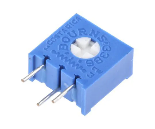 63-7698-83 Bourns 1 Gang Trimmer Cermet Potentiometer, 200Ω, ±10%, 0.5W, Linear 3386V-1-201LF 3386V-1-201LF