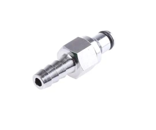 63-7550-41 Straight Male Hose Coupling Coupling Insert - Valved, Free Floating Mount, Brass MCD2204