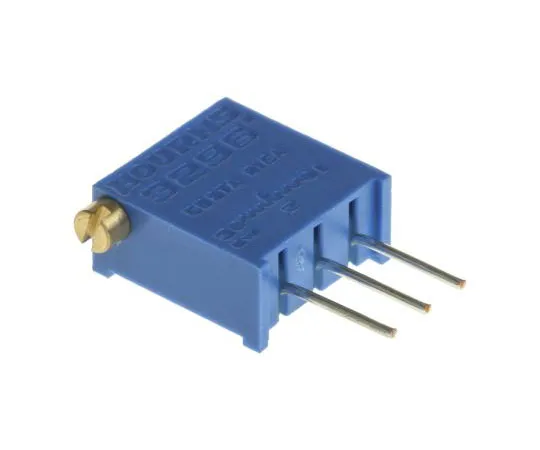 63-7608-22 1kΩ Through Hole Trimmer Potentiometer 0.5W Side Adjust Bourns 3296 Series 3296X-1-102LF