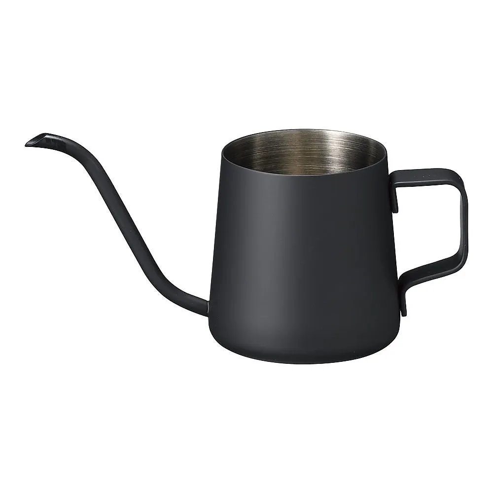 65-3874-20 18-8 Coffee Drip Pot Without Lid (Heat Resistant Black Coating) 240 ml