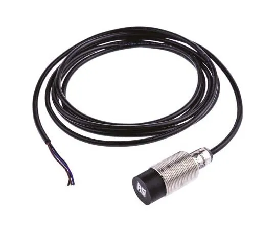 63-7713-06 RS PRO Inductive Sensor 8 mm Detection, M18 x 1, PNP-NO, 48mm Length, 10 → 30 V dc supply voltage 701-8266