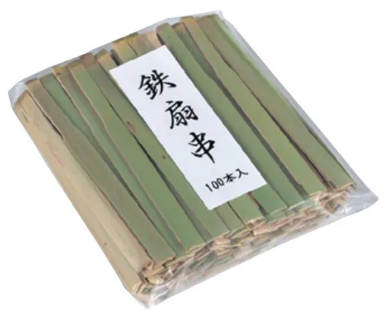 67-2473-17 Bamboo Skewer with Iron Fan (100 Pieces) 18-3341