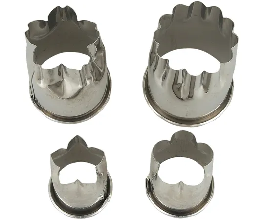 69-6395-87　KK Stainless Steel Non-Vegetable Flower 4-Pack　DH8059