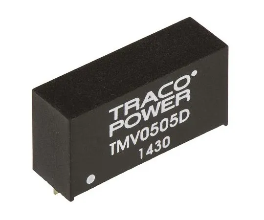 63-7658-36 TRACOPOWER TMV 1W Isolated DC-DC Converter Through Hole, Voltage in 4.5 → 5.5 V dc, Voltage out ±5V dc TMV 0505D