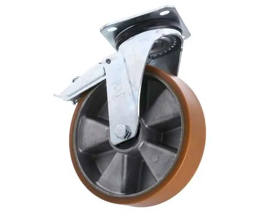 63-7704-99　LAG Braked Swivel Swivel Castor, 300kg Load Capacity, 200mm Wheel Diameter　26081  FR