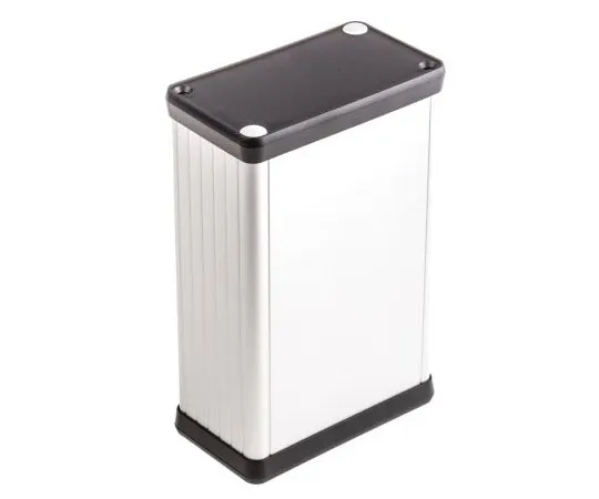 63-7557-97 Hammond CARDMASTER, Aluminium Enclosure, 120 x 78 x 43mm 1455K1202