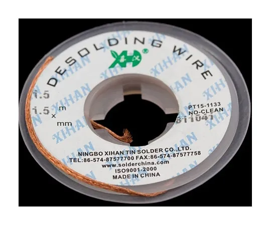 68-2030-55 Solder Wick #2 5ft. - Generic TOL-09327