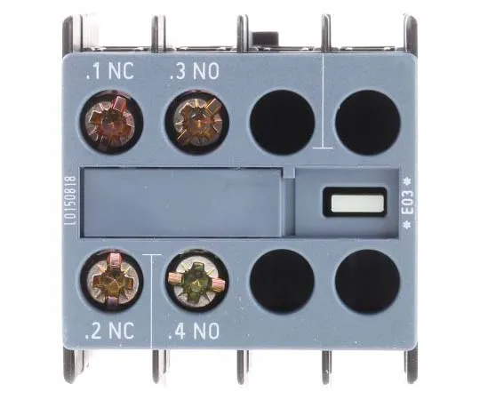 63-7721-16 Siemens Sirius Innovation 3RH2, NO/NC (2), Auxiliary Contact, Snap-On, 6 A dc, 10 A ac 3RH2911-1HA11