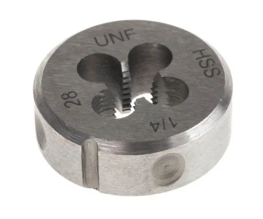 63-7664-64　RS PRO Die, 1/4-28 UNF, 25.4mm od　668-0747