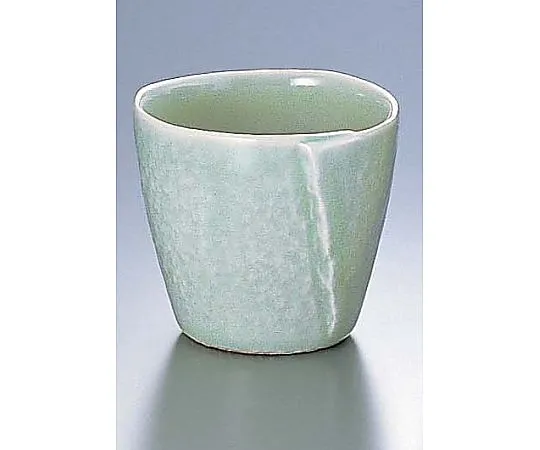 62-6819-47 Wrinkle green porcelain door fastening cup Small D03-01