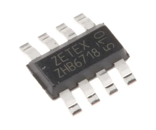 63-7668-54 Diodes Inc ZHB6718TA Quad NPN + PNP Transistor, 2.5 A, 20 V, 8-Pin SM ZHB6718TA