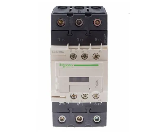 63-7656-55 Schneider Electric 3 Pole Contactor, 50 A, 230 V ac Coil, TeSys D, 3NO, 22 kW LC1D50AM7