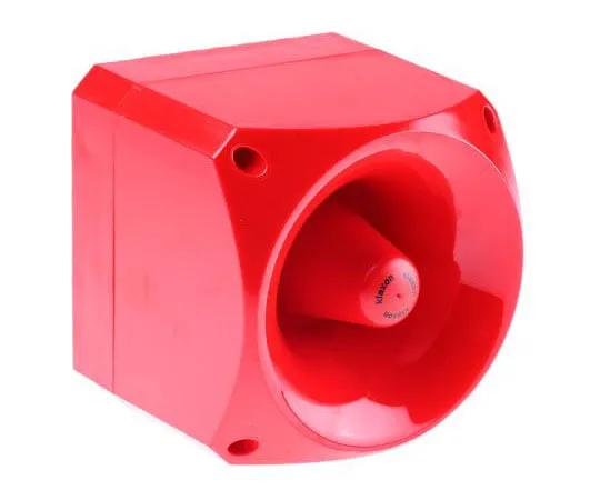 63-7620-62 Nexus 110 Red 50 Tone Electronic Sounder, 10 → 60 V dc, 116dB at 1 Metre PNS-0013