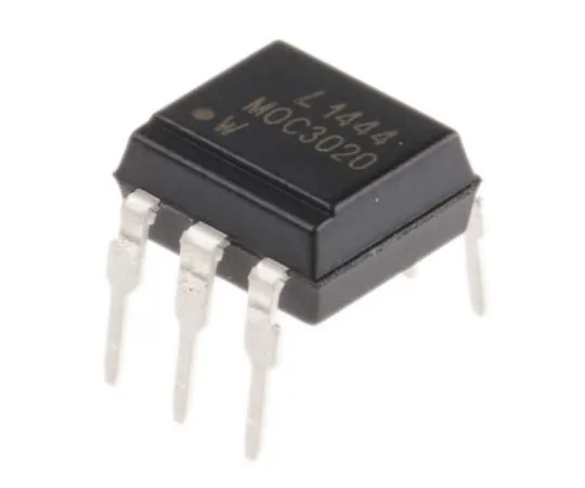 63-7698-44 Lite-On, MOC3020 Triac Output Optocoupler, Through Hole, 6-Pin PDIP MOC3020