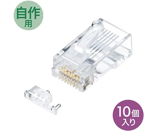 64-0906-08 Category 6A RJ -45 connector for single wire ADT-6ARJ-10