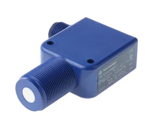63-7634-92 Telemecanique Sensors Ultrasonic Sensor Block, 50 → 500 mm, PNP-NO, M12 - 4 Pin IP67 XX7V1A1PAM12