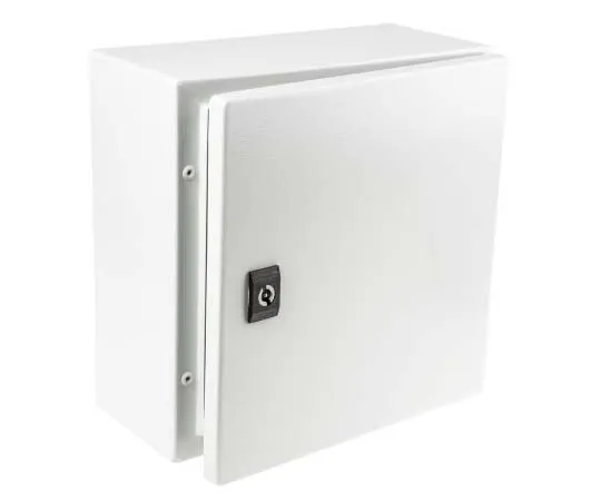 63-7728-95 Schneider Electric Spacial CRN, Steel Wall Box, IP66, 150mm x 300 mm x 300 mm NSYCRN33150