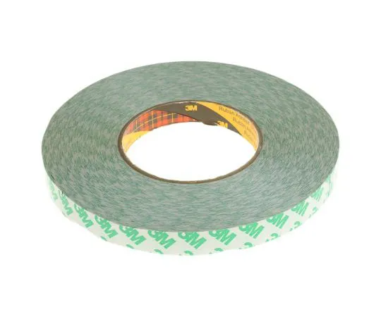 63-7593-60 3M 9087 White Double Sided Plastic Tape, 15mm x 50m 9087 15MMX50M