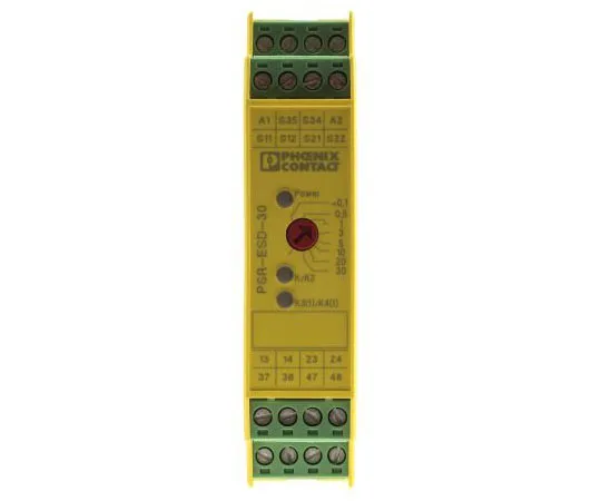 63-7659-63 Phoenix Contact PSR-SCP- 24DC/ESD/4X1/30 24 V dc Safety Relay Dual Channel With 2 Safety Contacts 2981800