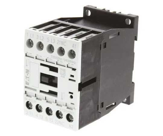 63-7585-12 Eaton 3 Pole Contactor, 12 A, 230 V ac Coil, xStart, 3NO, 5.5 kW 276865 & DILM12-01(230V50HZ,240V60HZ)
