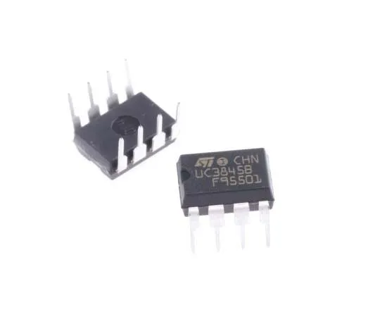 63-7745-14　STMicroelectronics UC3845BN, PWM Current Mode Controller, 1 A, 500 kHz 8-Pin PDIP　UC3845BN