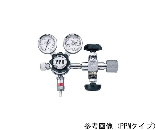64-1243-14 Regulator with Air Shut-Off Exhaust Valve, Chisso, Sanso, Argon, Air PPM-1