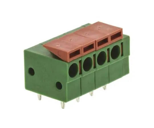 63-7733-23 TE Connectivity Buchanan, 4 Way PCB Terminal Strip 1776261-4