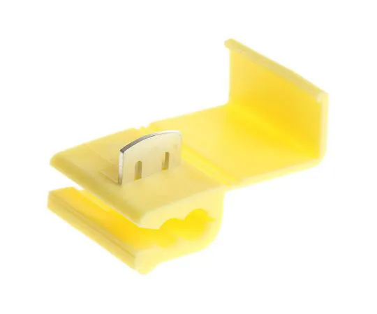 63-7599-34 RS PRO Tap Wire Splice Connector, Yellow, Insulated 12 → 10 AWG 510-4826