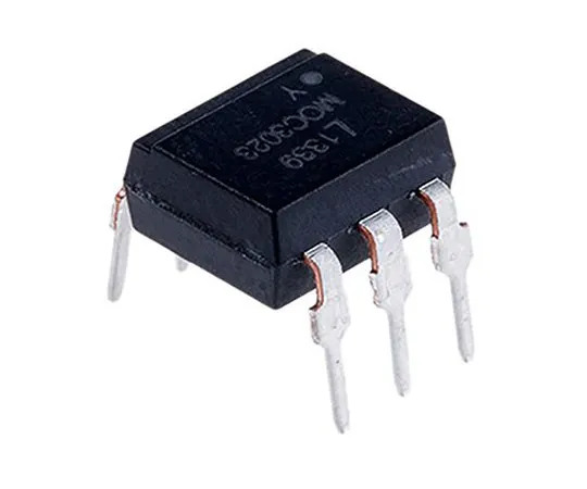 63-7698-49 Lite-On, MOC3023 Triac Output Optocoupler, Through Hole, 6-Pin PDIP MOC3023
