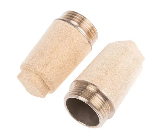 63-7641-02 Legris 0670 Sintered Bronze 12bar Pneumatic Silencer, Threaded, G 1 Male 0670 00 34
