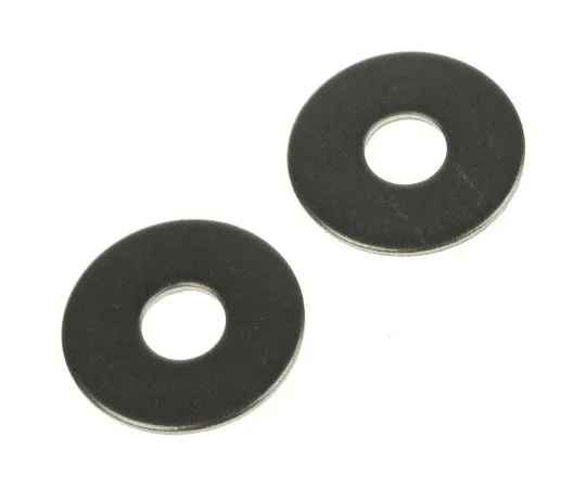 63-7595-72 Plain Stainless Steel Mudguard Washer, M8 x 24mm, 2mm Thickness 507-2713
