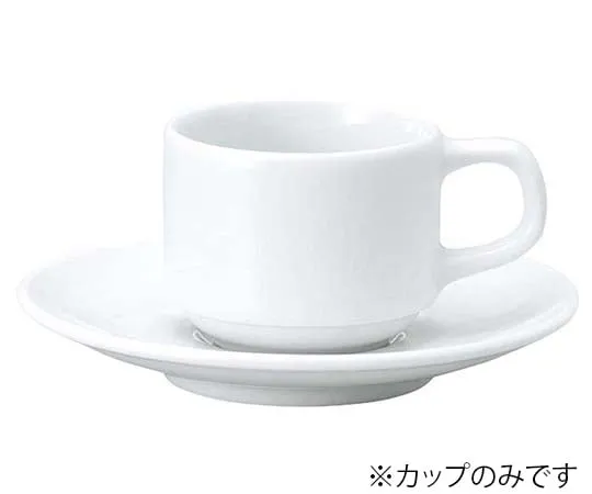 63-7193-98 Giso China Stack Demitas 4605 White 7628580