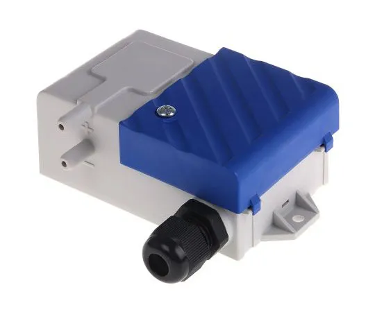 63-7616-24 Gems Sensors Differential for Air, Non-Conductive Gas Pressure Sensor, 100Pa Max Pressure Reading , 24 V dc 5266100BHTI