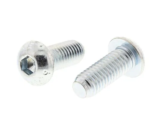 63-7577-21 RS PRO M8 x 20mm Hex Socket Button Screw Bright Zinc Plated Steel 483-9739