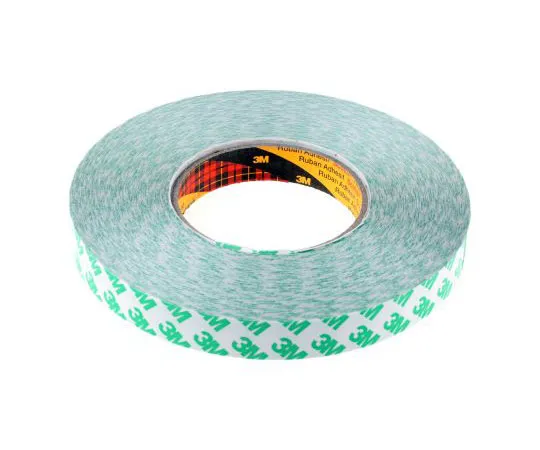 63-7593-61 3M 9087 White Double Sided Plastic Tape, 19mm x 50m 9087 19MMX50M