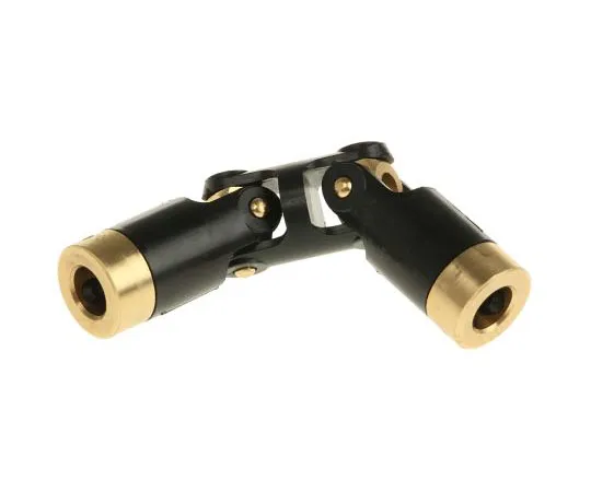 63-7600-84 Huco Universal Joint 111.09.2020, Double, Plain, Bore 5 x 5mm, 50.8mm Length 111.09.2020