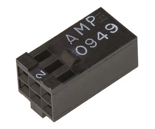 63-7677-53 TE Connectivity AMPMODU MOD IV Female Connector Housing, 2.54mm Pitch, 6 Way, 2 Row 87631-2