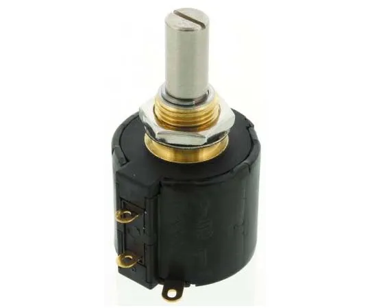 63-7701-49　Bourns 1 Gang 10 Turn Rotary Wirewound Potentiometer with a 6.35 mm Dia. Shaft, 10kΩ, ±10%, 2W, Linear 3549H-1AA-103A　3549H-1AA-103A