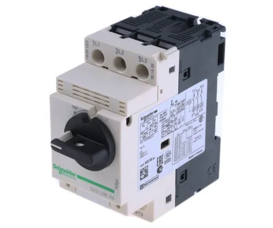 63-7630-70 Schneider Electric TeSys 690 V Motor Protection Circuit Breaker, 3P Channels, 2.5 → 4 A, 4 → 6 A, 4 kA GV2L08