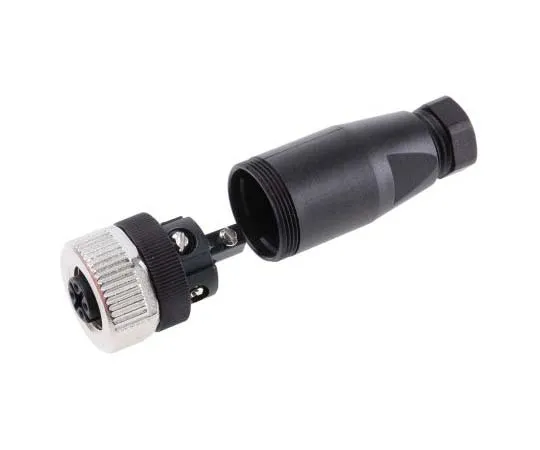 63-7726-36 Binder 713 Series M12 Cable Mount Connector, 5 contacts Plug 99-0436-14-05